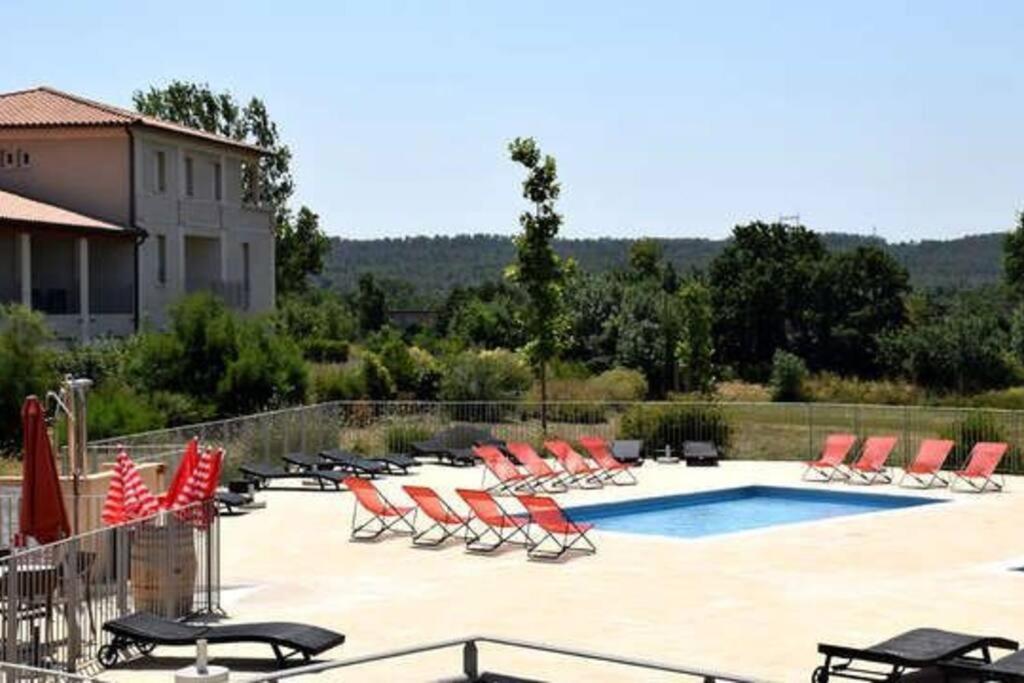Le Soleil D Eugenie Appartement Dans Residence Avec Piscine Commune Pres De Carcassonne Olonzac Buitenkant foto